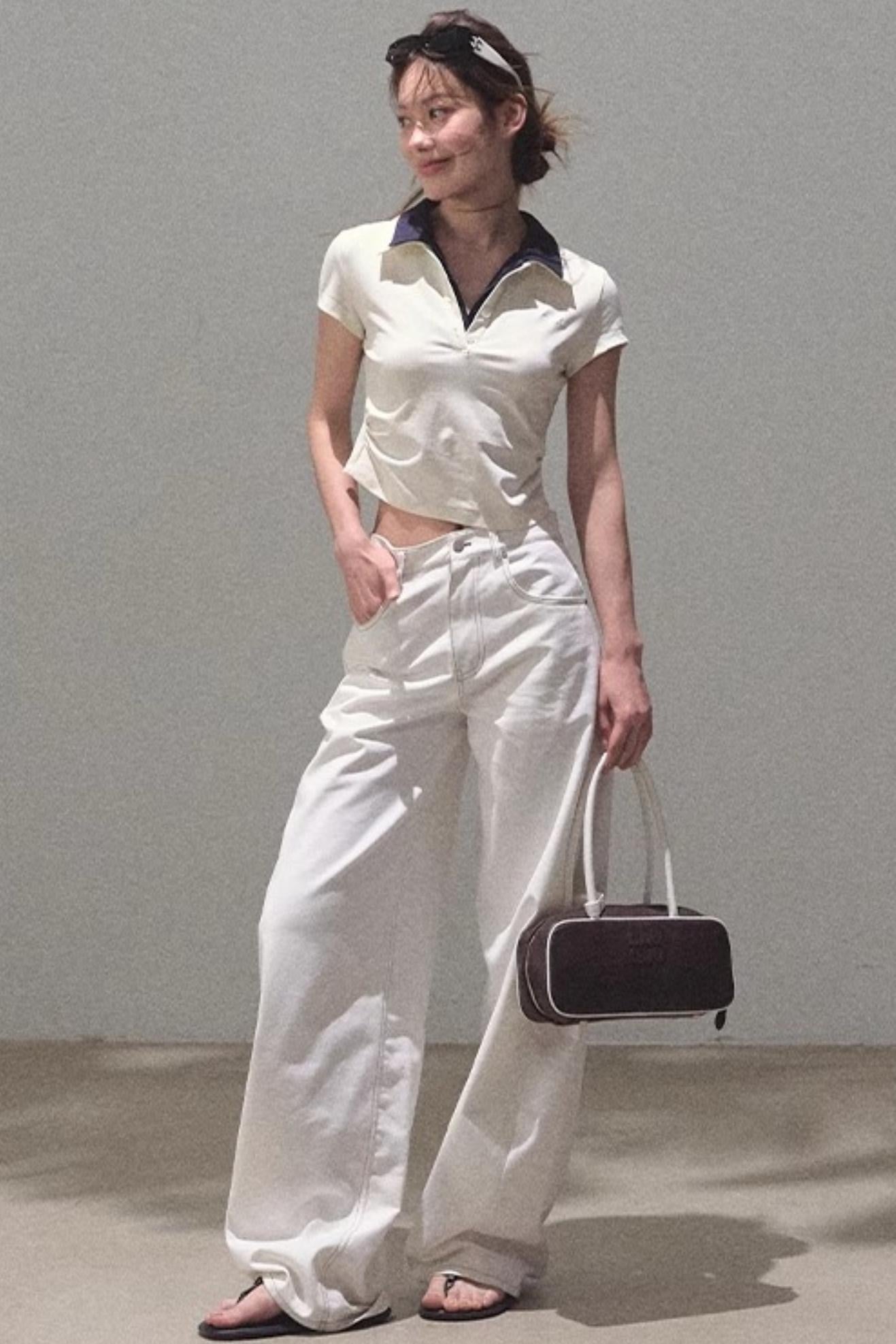 Vintage Lace Poncho Polo Skirt Set-Up