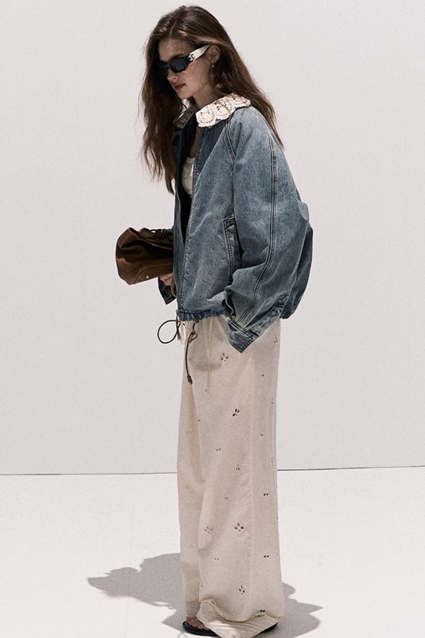 Vintage Braided Denim Jacket Set-Up