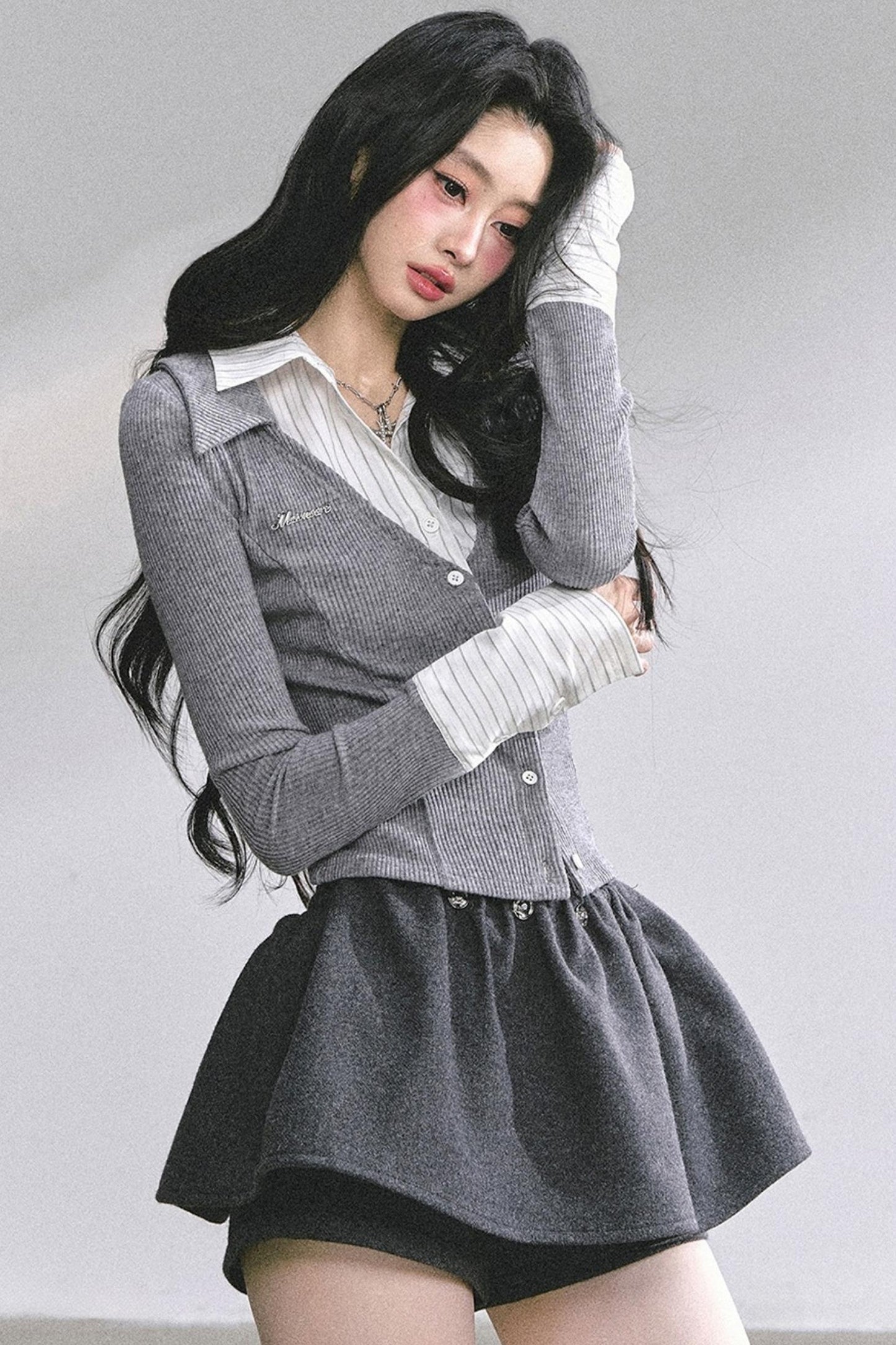 Autumn Striped Polo Shirt