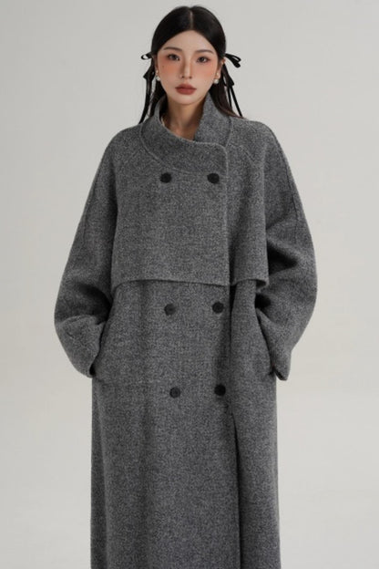 Double-Sided Wool Winter Coat