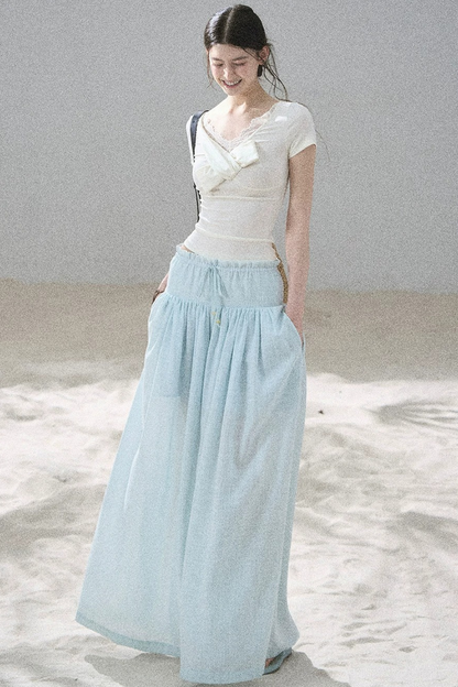 Moonlight Lace V-Neck Dress Set-Up