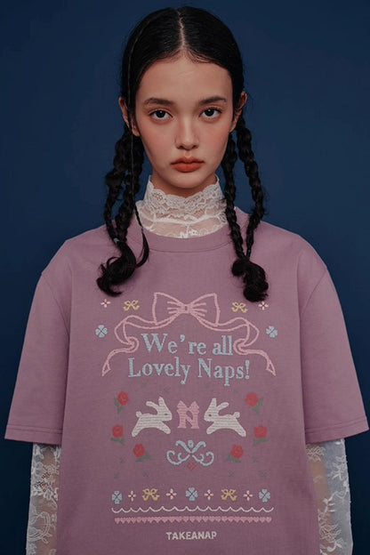 Spring Lace Sheer Top