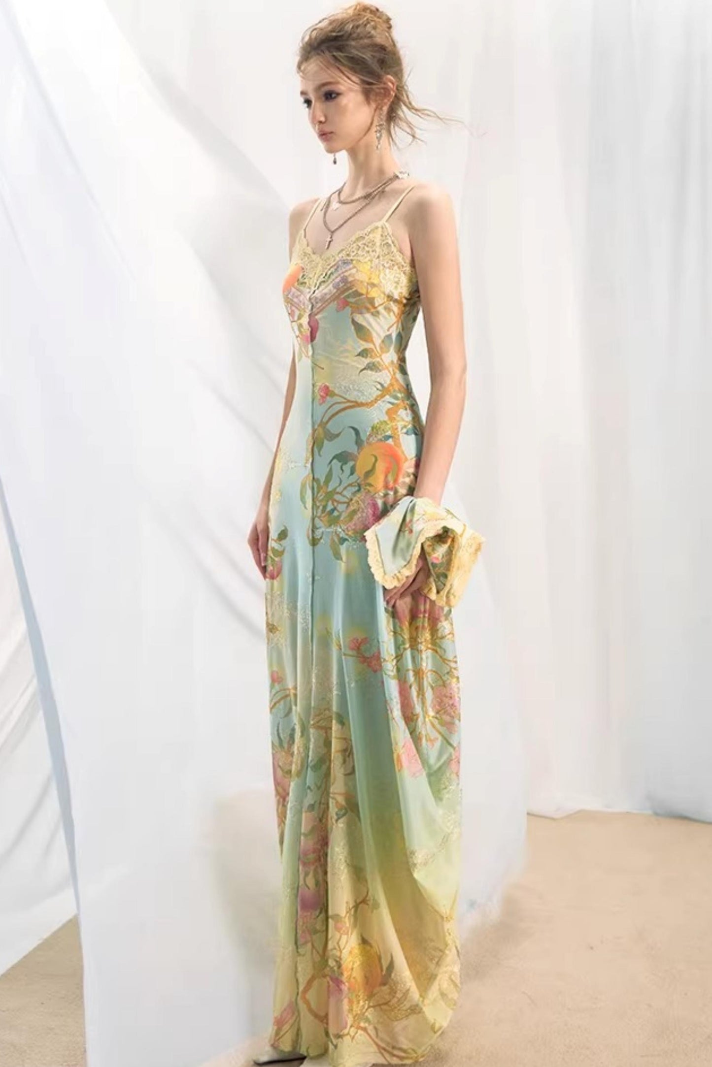 Spicy Girl Embroidered Knit Dress