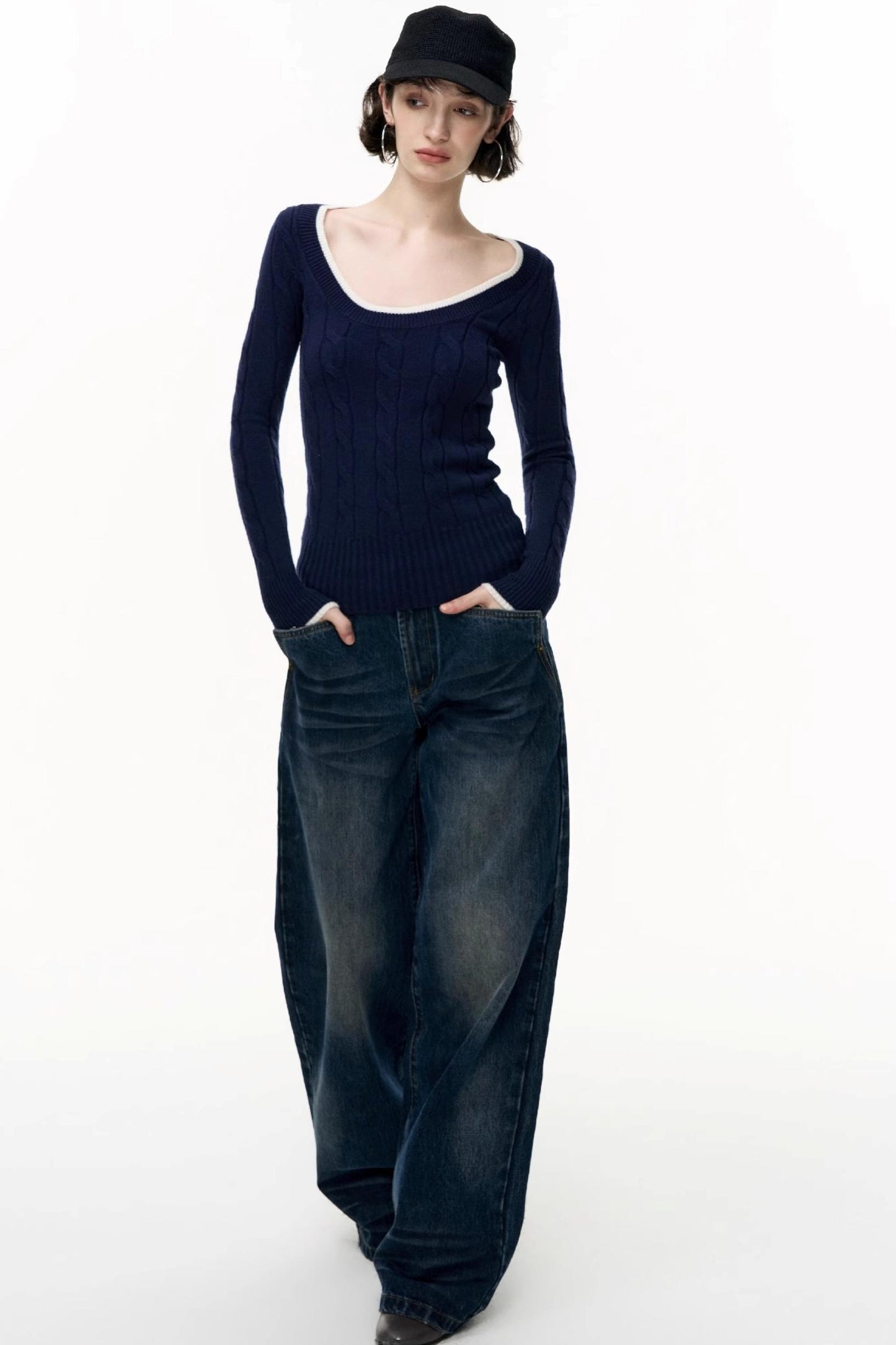 Salt Wool Crew Neck Sweater