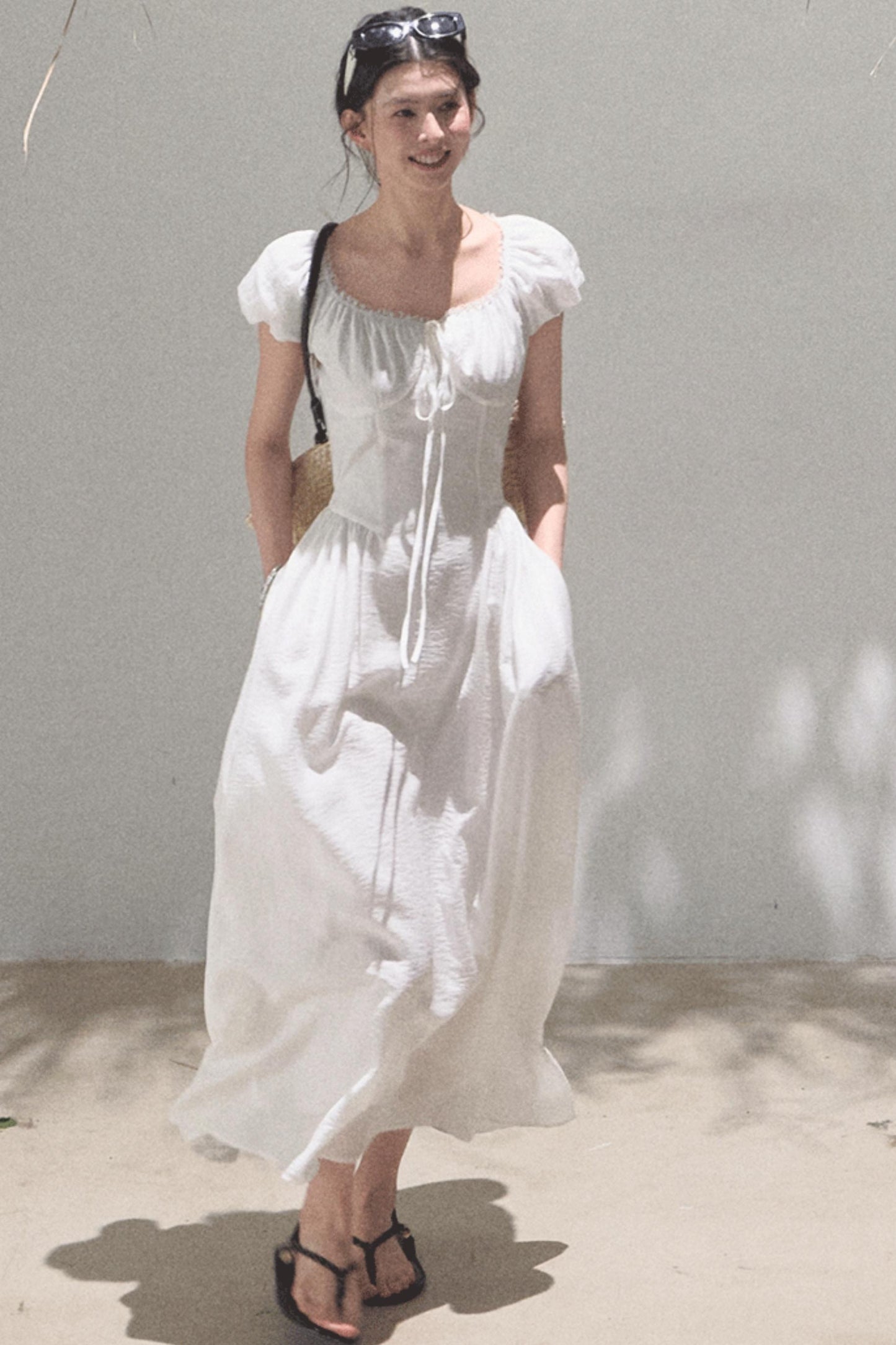 Radiant Cotton Dress