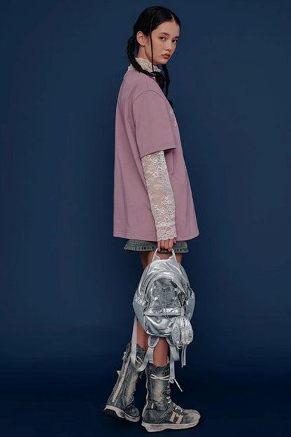 Spring Lace Sheer Top