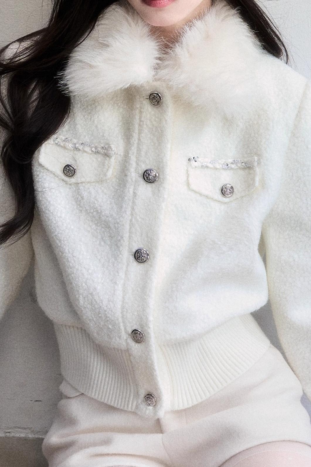 Moonlight Tweed Retro Jacket