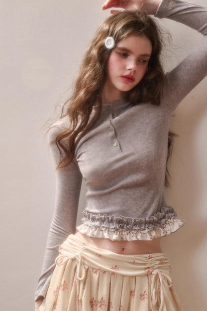 Fluffy Rabbit Lace Top