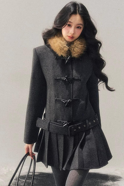 Whispers of Winter Woolen Coat