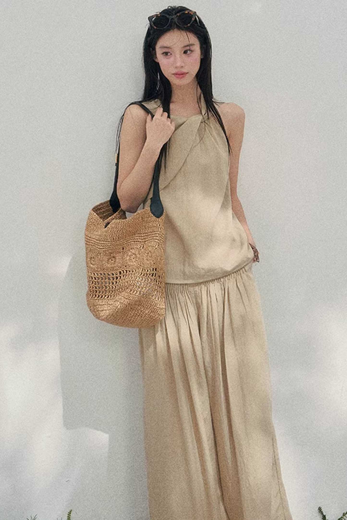 Ensemble décontracté deux pièces pour le printemps