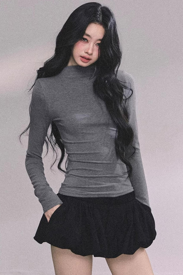 Maple Leaf Knit Sweater Cape Set-Up