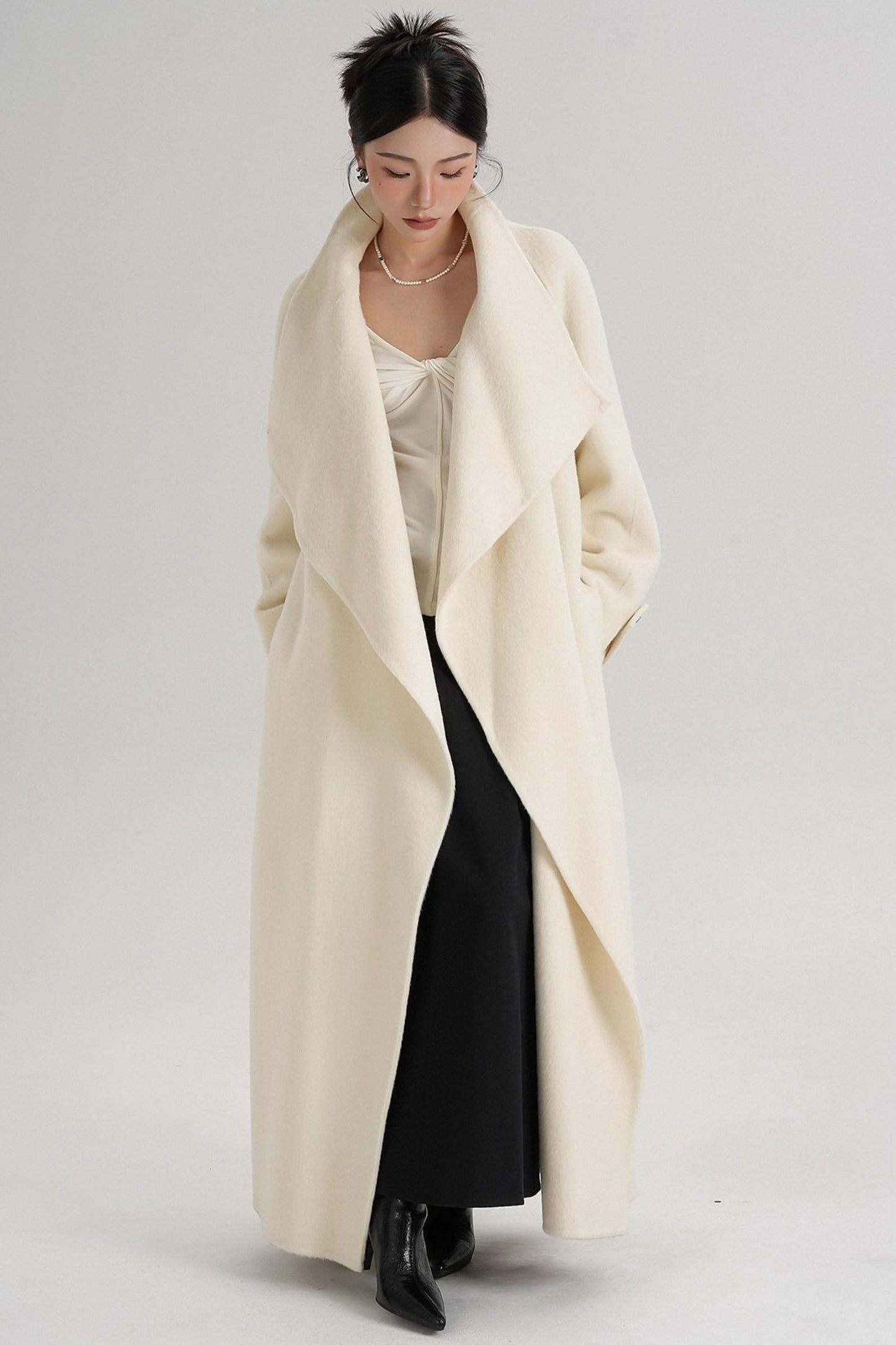 Luxurious Reversible Wool Coat