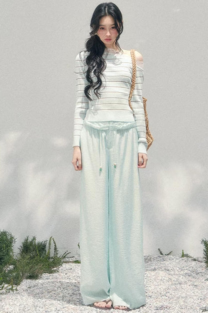 Gentle Glance Knitted Lace Top