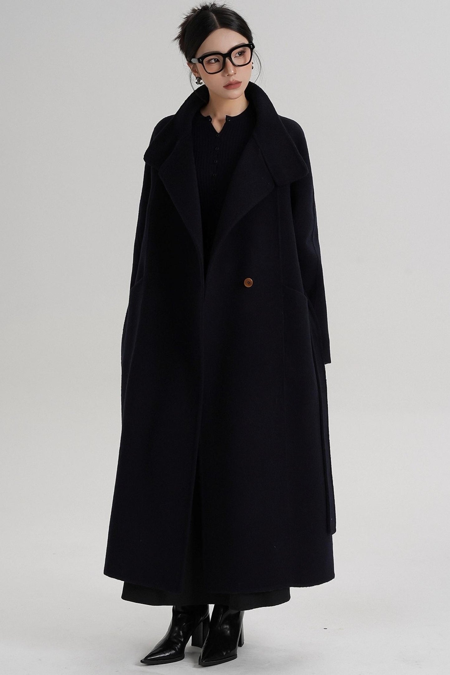 Stand-Up Wool Jacket