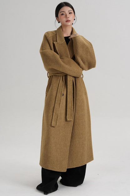 Minimalist Wool Long Jacket