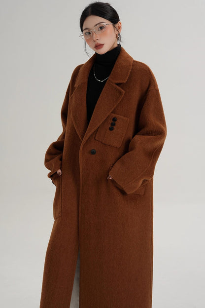 Pocket Design Wool Coat