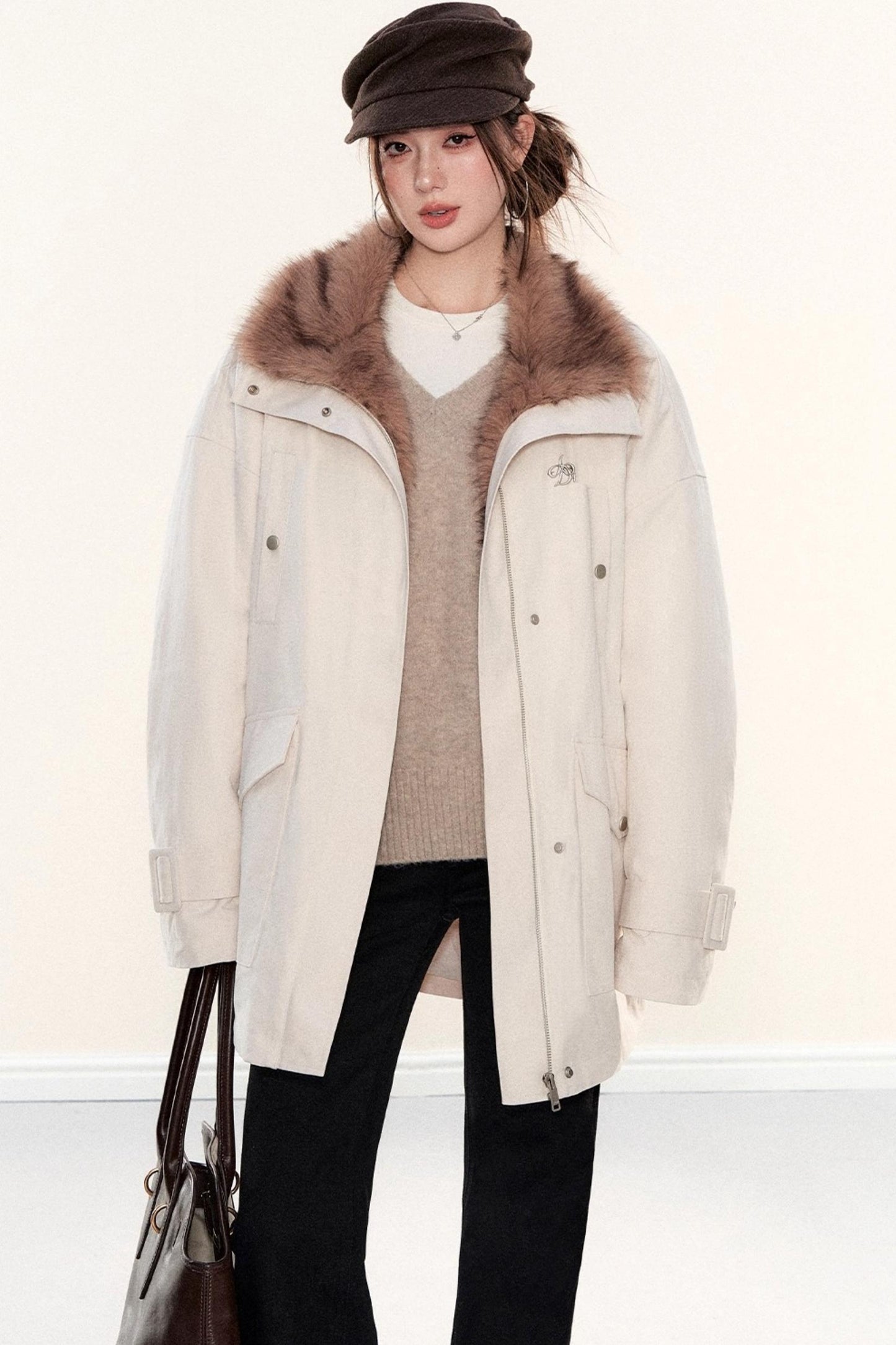 Soft Knit V-Neck Sweater