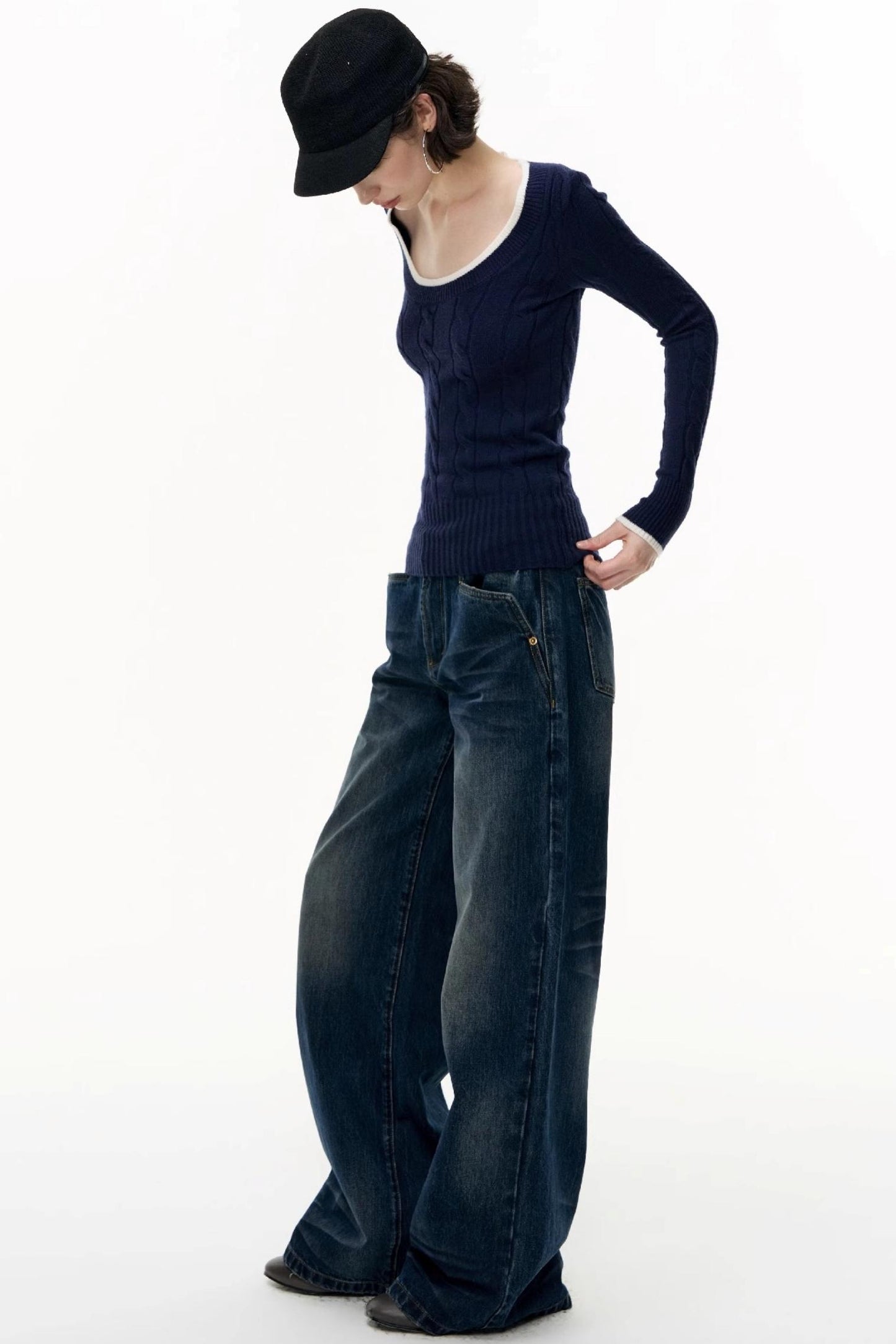 Salt Wool Crew Neck Sweater