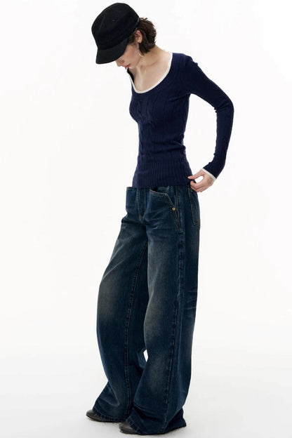 Salt Wool Crew Neck Sweater