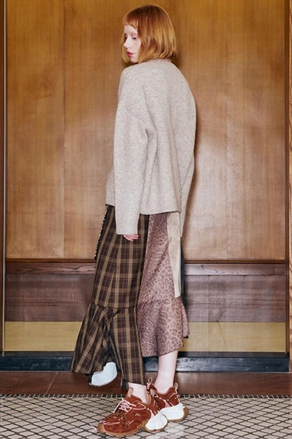 Laser Beaded Knitted Sweater