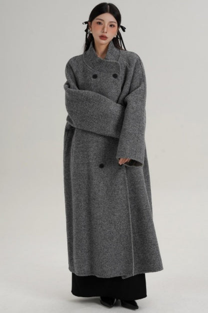 Double-Sided Wool Winter Coat