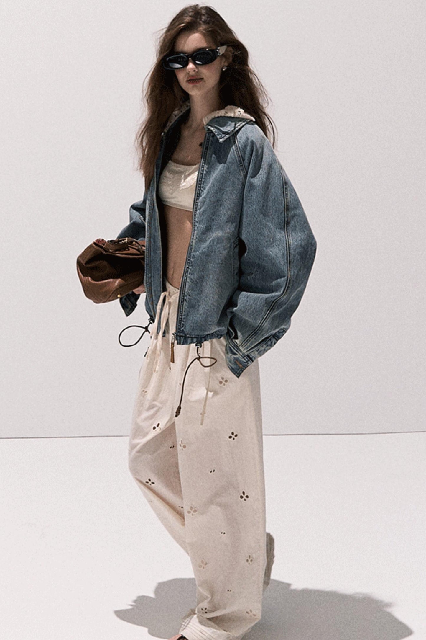 Vintage Braided Denim Jacket Set-Up