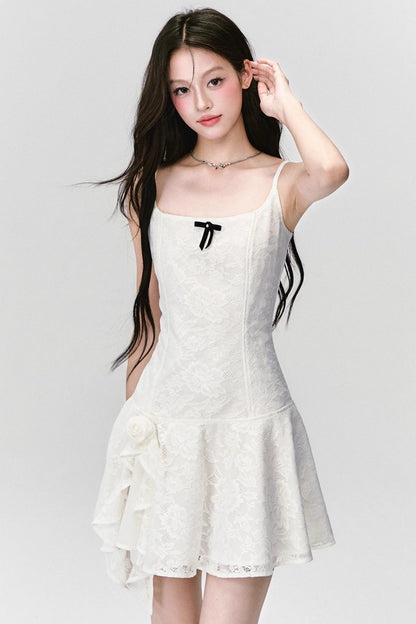 Delicate Moon Lace Dress