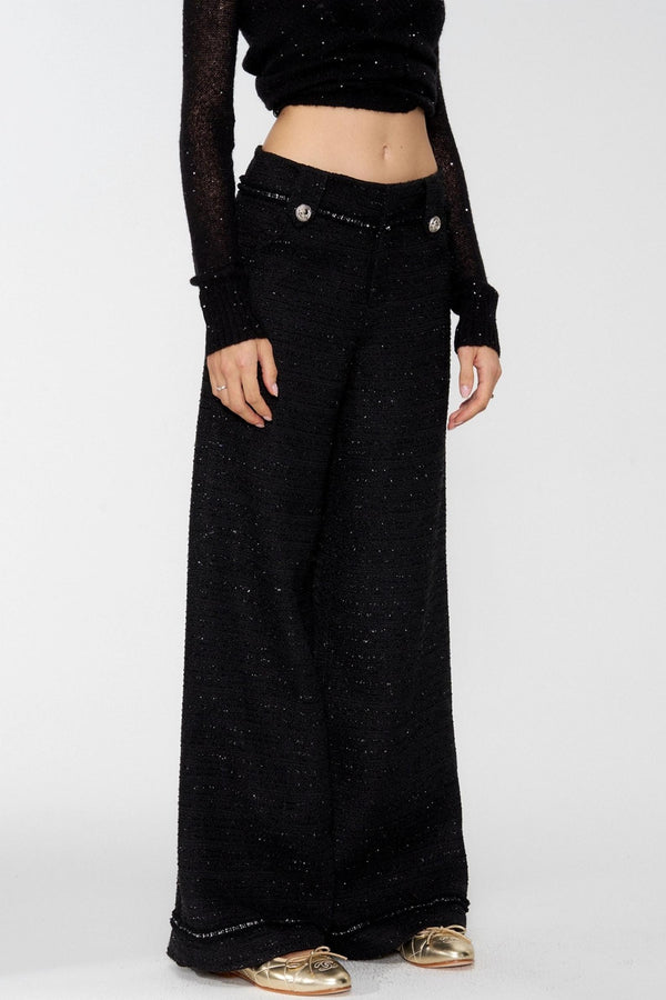 Black Moonlight Wool Coat Set-Up