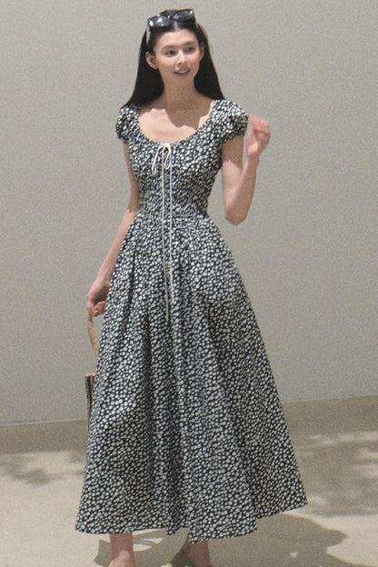 Blissful Tomato Leaf Dress