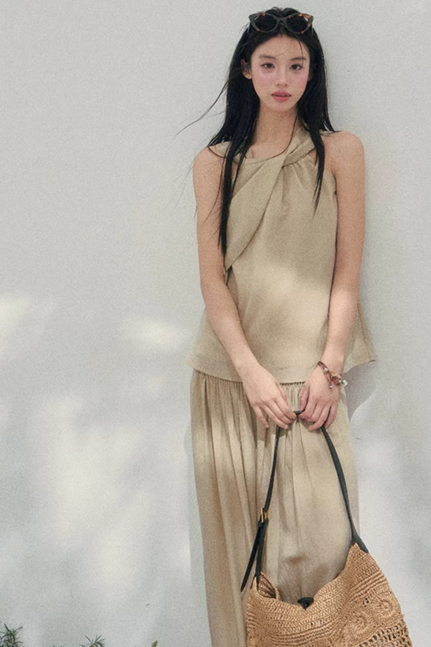 Ensemble décontracté deux pièces pour le printemps