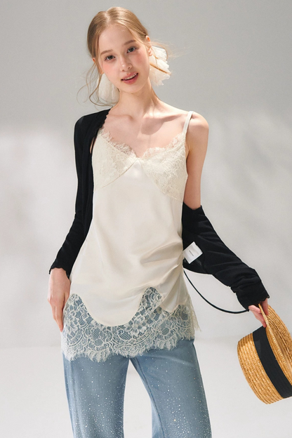 Ice Silk Lace Cardigan