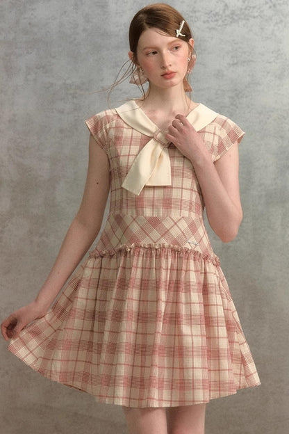 Chic V-Neck A-Line Dress