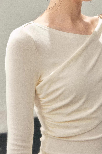 French Ribbon Design Blouse