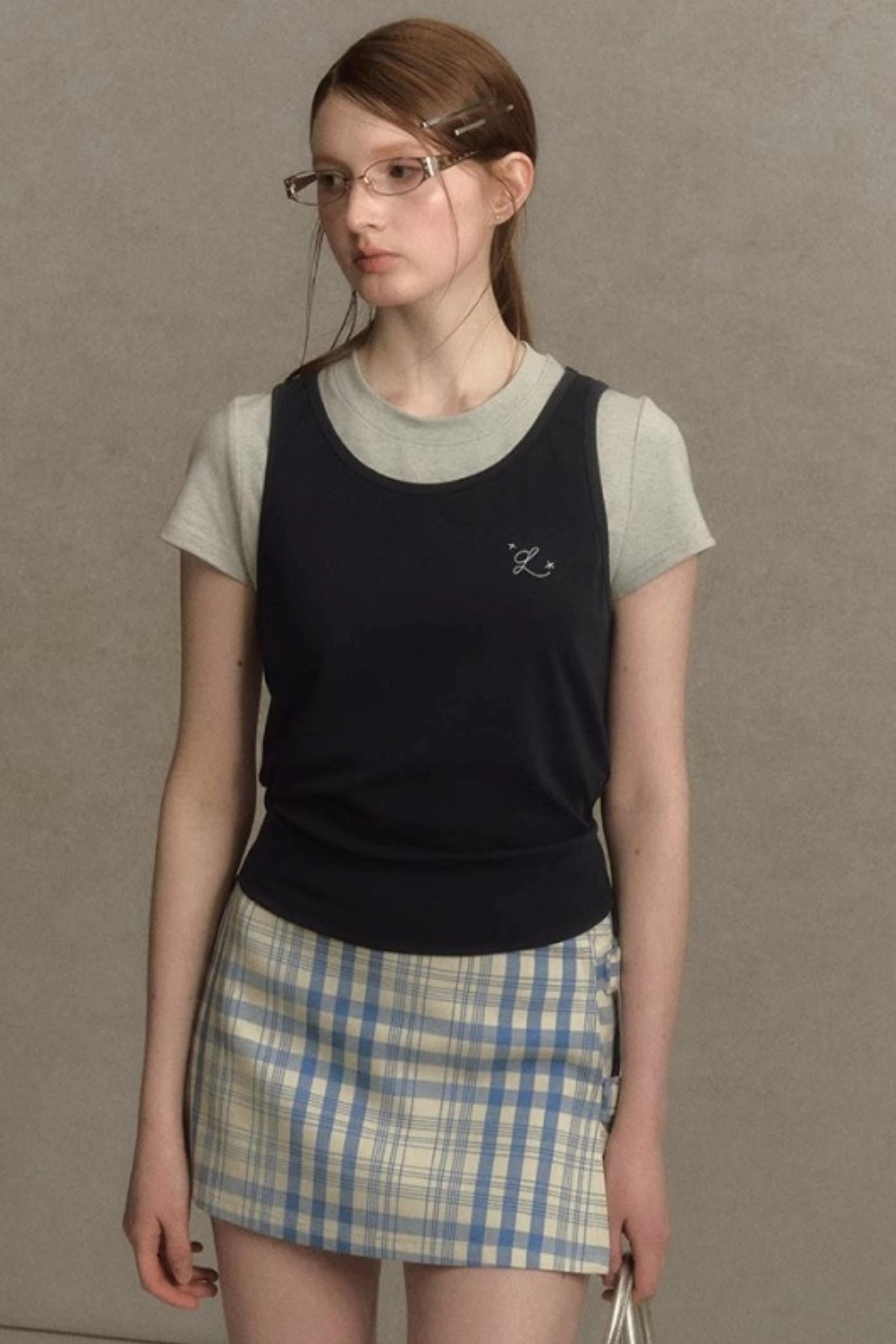 Slim Fit Two-Piece Tee