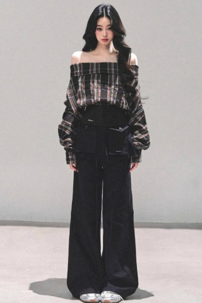 Bella Wide-Leg Workwear Pants