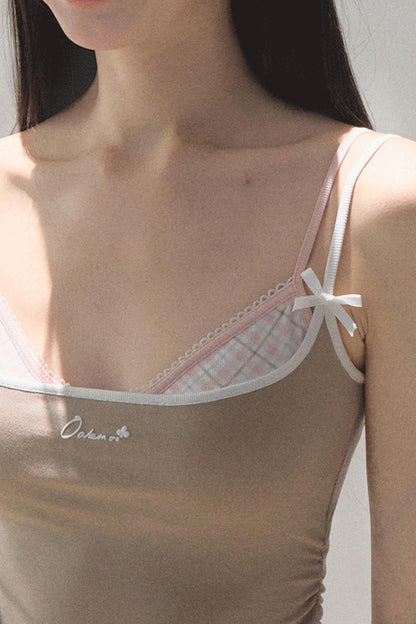 Stretch Chambray Camisole Set