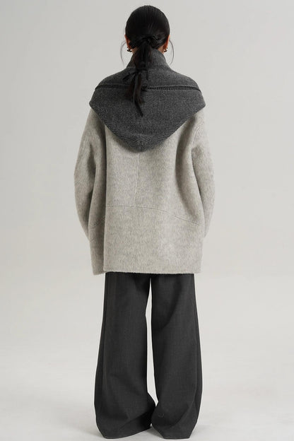 Temperament Woolen Coat