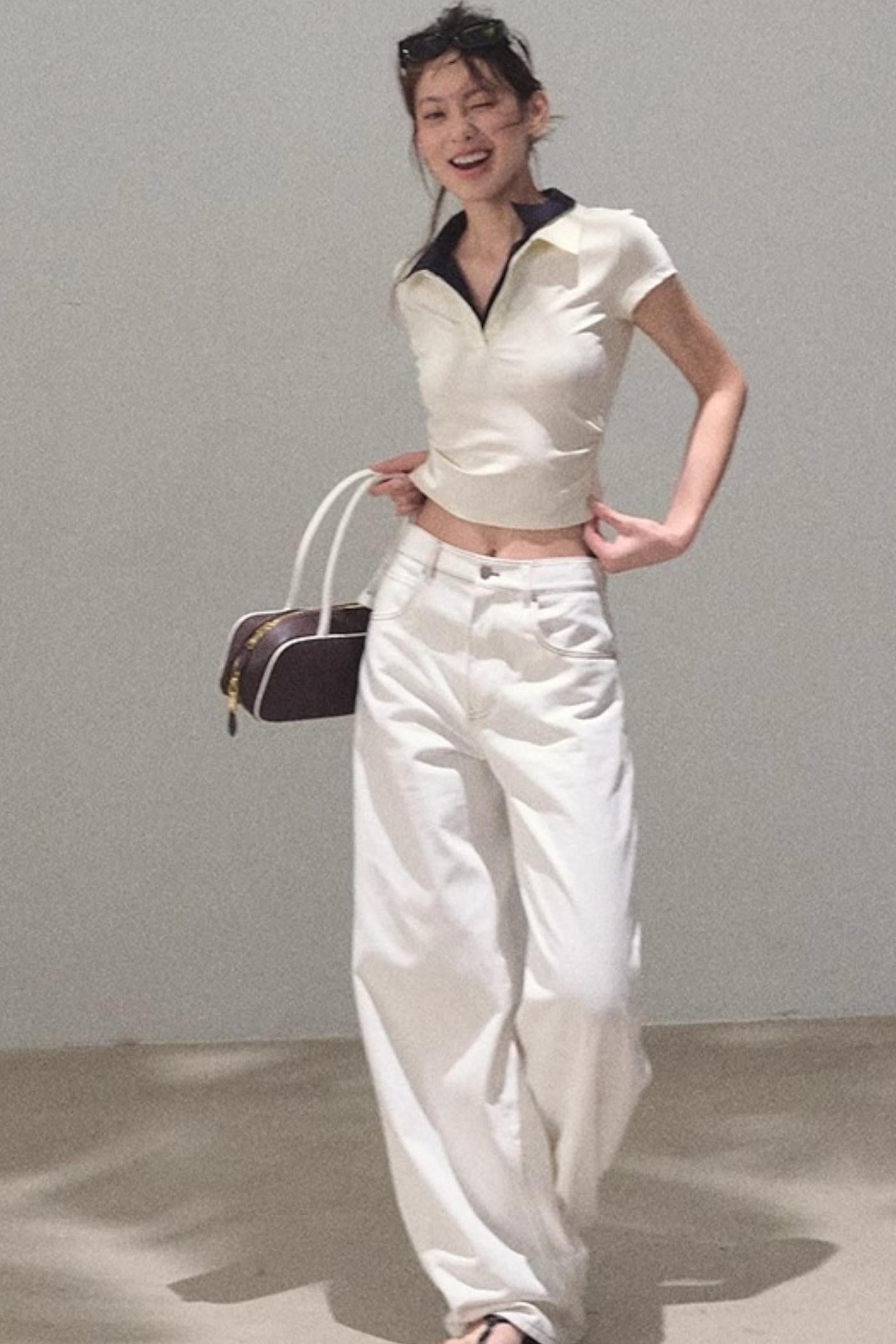 Vintage Lace Poncho Polo Skirt Set-Up