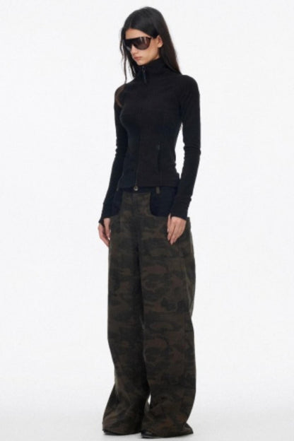 Minimalist Fleece Cycling Top