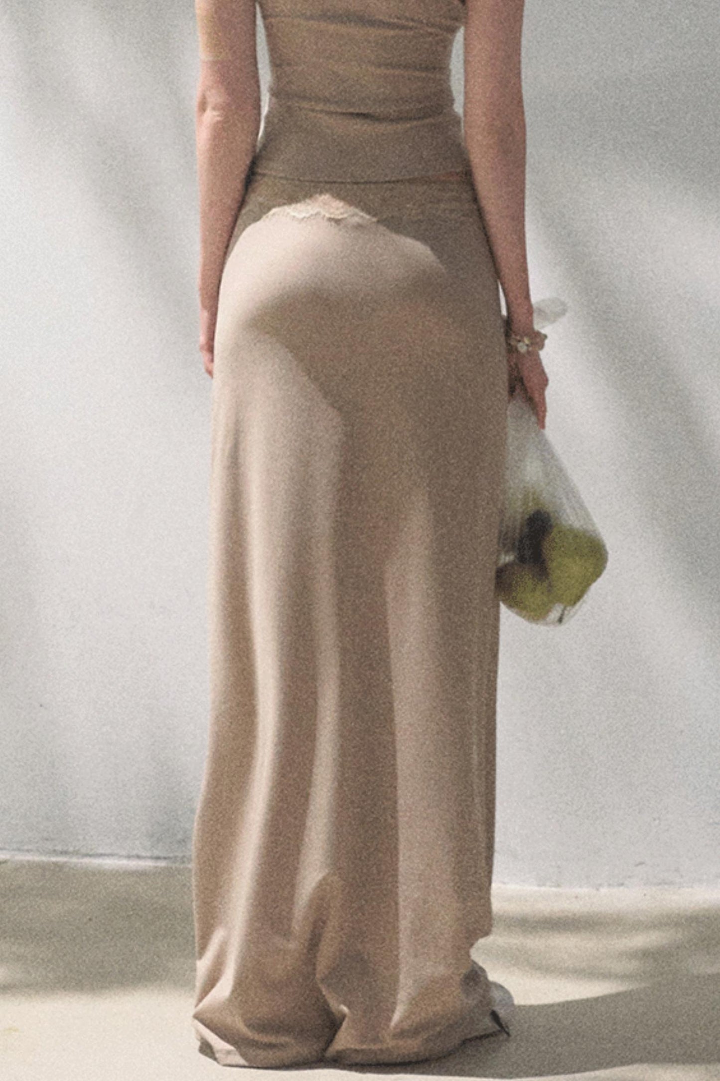 Lace High-Waist Skirt