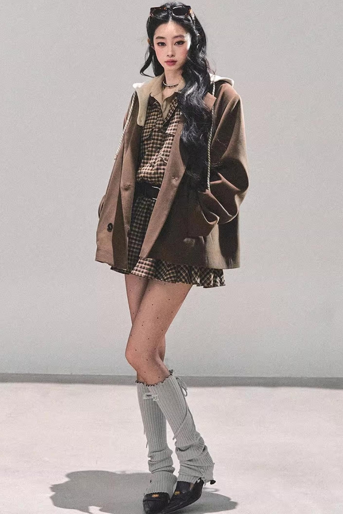 Minimalist Hooded Blazer