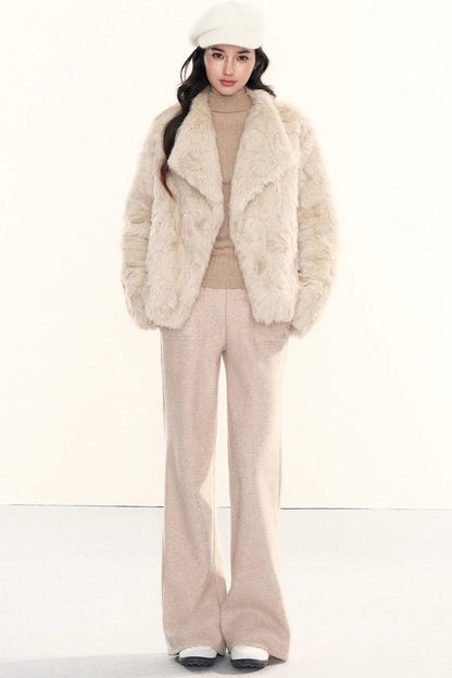 Ribbed Waist-Cinching Knit Sweater