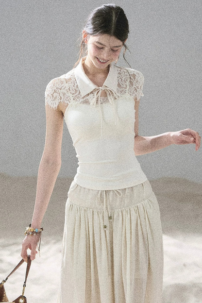 Moonlight Lace Dress Set-Up