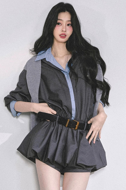 Autumn Bud Slim Dress Set-Up