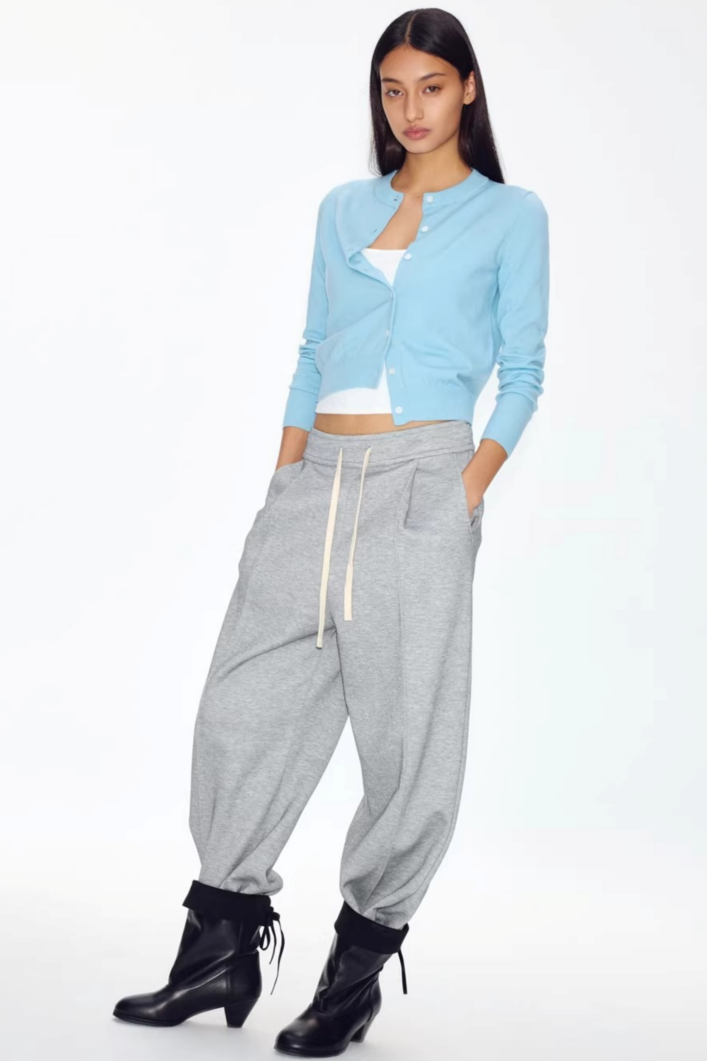 Retro Wool Colorful Cardigan Sweater