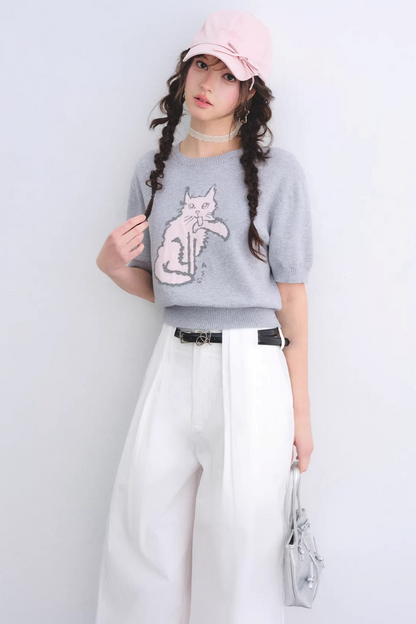Completo camicia a quadri con orlo grezzo