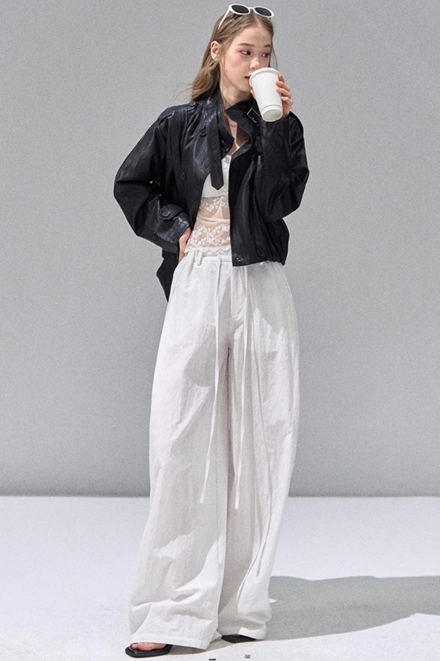 Straight Loose Casual Trousers