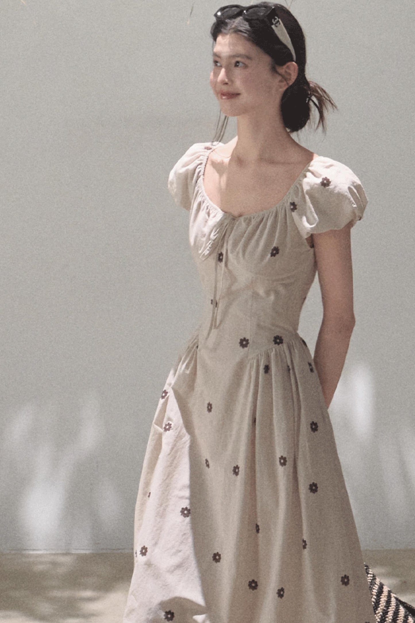 Radiant Cotton Dress