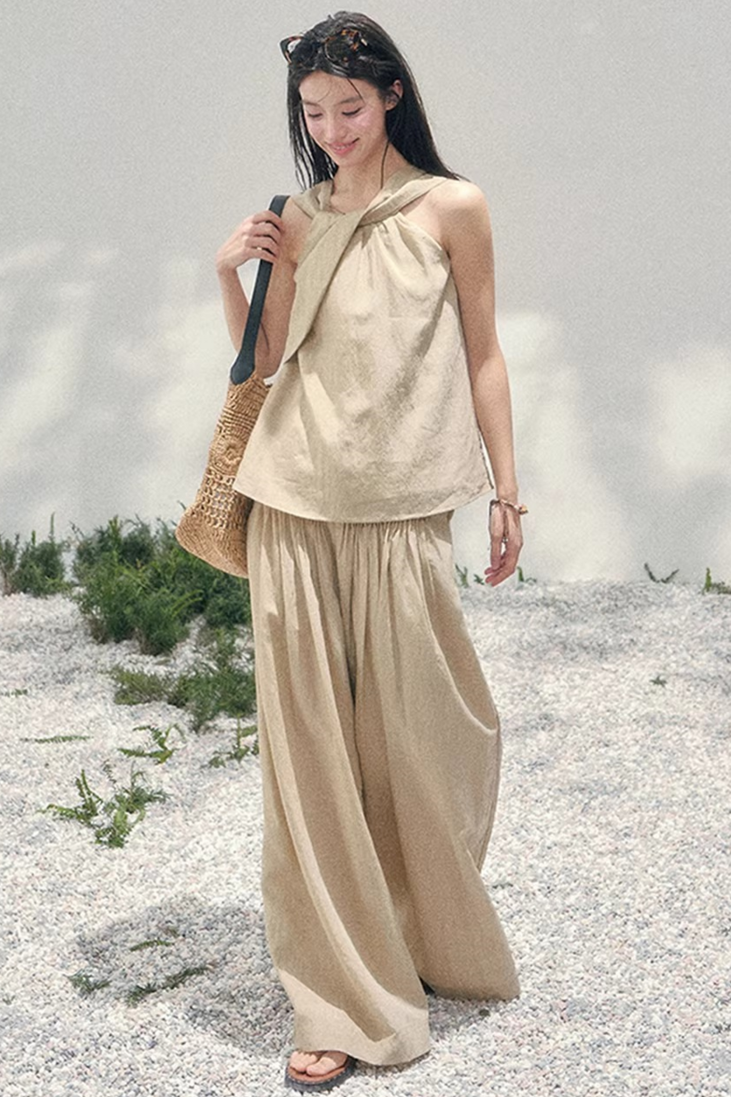 Ensemble décontracté deux pièces pour le printemps