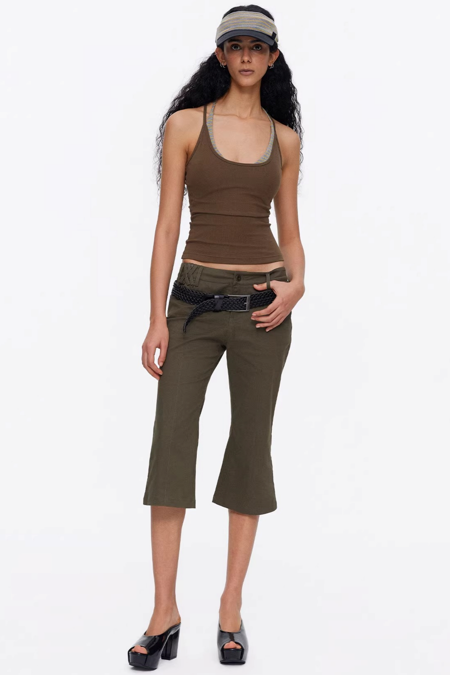 Elastic Cotton Slimming Top